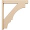 Ekena Millwork 5 1/2-in W x 32-in D x 36-in H Balboa Block Rough Cedar Woodgrain TimberThane Outlooker, Primed Tan OUTUR055X32X36BOA44RCPR - alternate 3